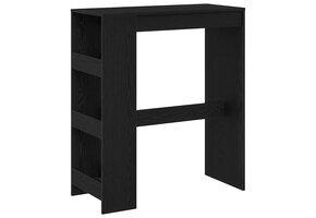 VidaXL Bartafel Zwarte Eik - 55% Korting