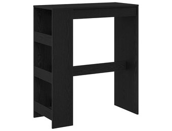 VidaXL Bartafel Zwarte Eik - 55% Korting