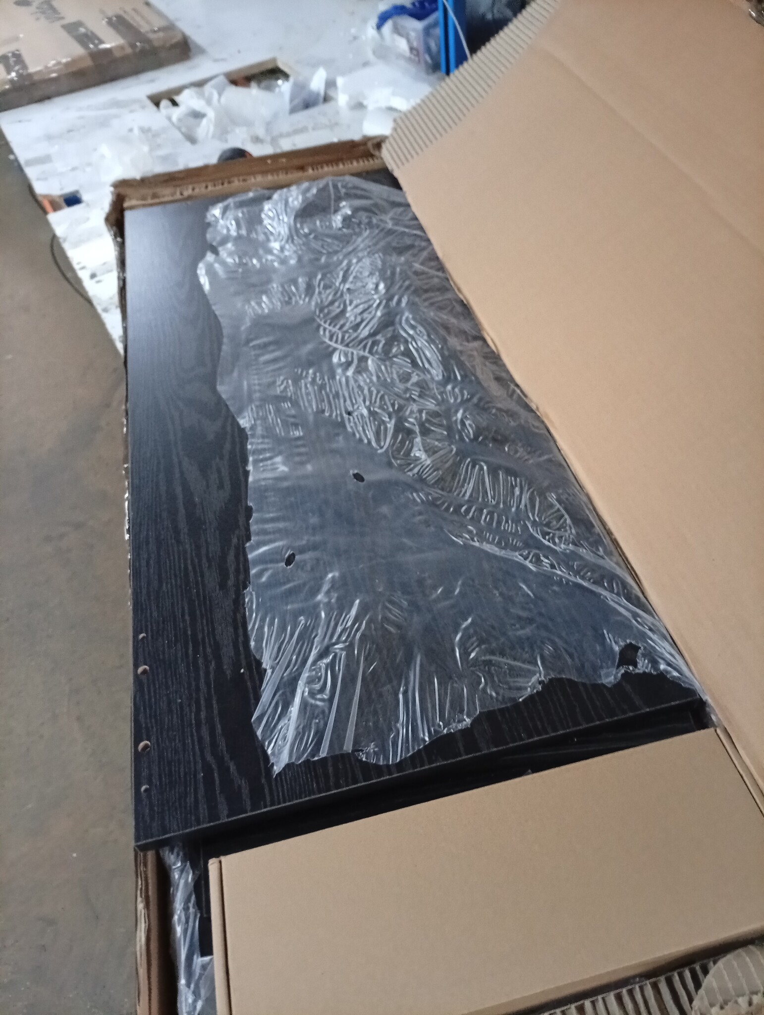 VidaXL Bartafel Zwarte Eik - 55% Korting