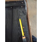 VidaXL Bartafel Zwarte Eik - 55% Korting