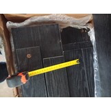 VidaXL Bartafel Zwarte Eik - 55% Korting