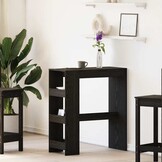 VidaXL Bartafel Zwarte Eik - 55% Korting