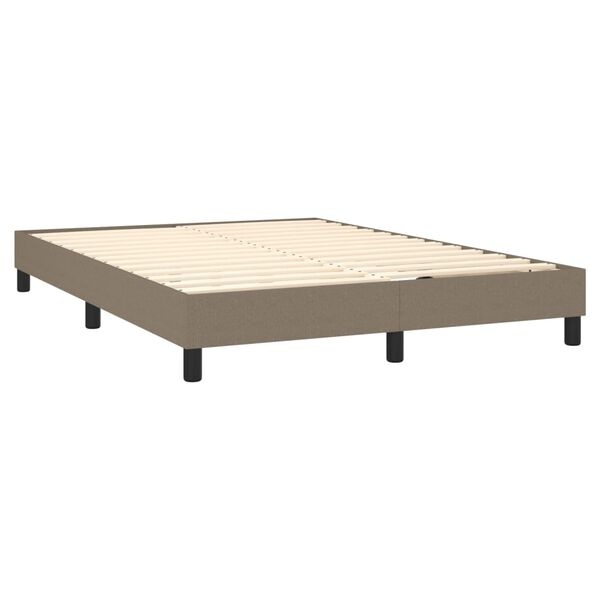 vidaXL Bedframe Taupe 140x190 cm | Retoure | 40% Korting
