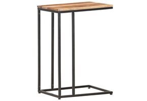 vidaXL Bijzettafel Massief Hout - 65 cm - Nu met 60% Korting!