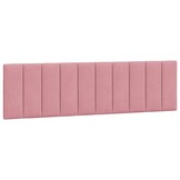 vidaXL Hanko Hoofdbordkussen Fluweel Roze 180cm - 59% Korting!