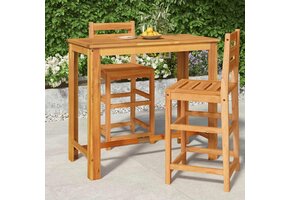 vidaXL Tuinbartafel Acaciahout 120x60x105 cm - 46% Korting!