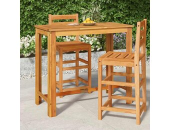 vidaXL Tuinbartafel Acaciahout 120x60x105 cm - 46% Korting!