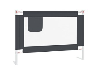 VidaXL Bedhekje Peuter Donkergrijs 90x25 cm - 46% Korting!