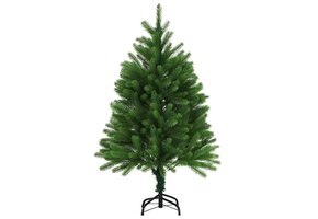 vidaXL Kunstkerstboom met Levensechte Naalden - 120cm Groen | 35% Korting!
