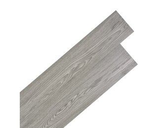 vidaXL Zelfklevende PVC Vloerplanken Donkergrijs (5,02m²) - 40% Korting!