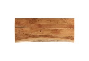 vidaXL Wastafelblad Massief Acaciahout 140x60x3,8cm - 46% Korting!
