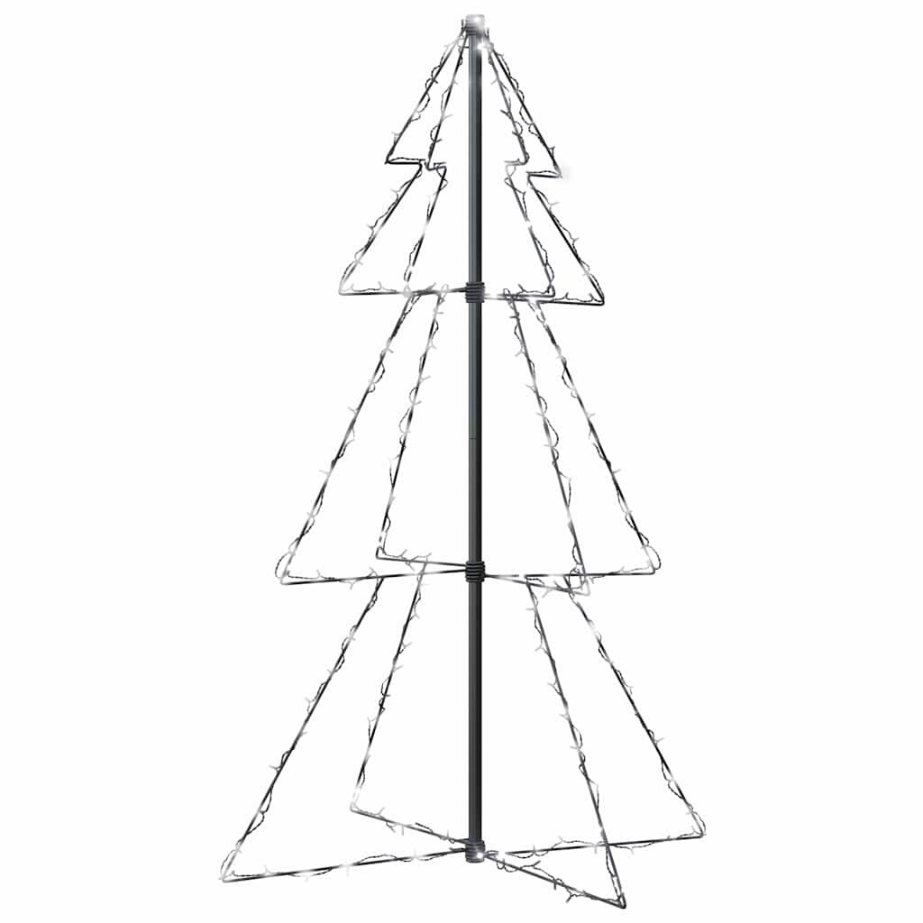vidaXL Kegelkerstboom 160 LED's - 55% Korting!