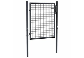 vidaXL Gaaspoort 100x125 cm - 40% Korting! Gegalvaniseerd Staal