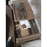 vidaXL Rolkast Gerookt Eiken - 55% Korting