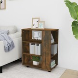 vidaXL Rolkast Gerookt Eiken - 55% Korting