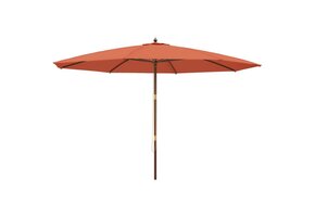 vidaXL Parasol 400x273 cm Terracotta - 65% Korting!