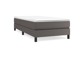 VidaXL Bedframe Kunstleer Grijs 100x200 cm - 46% Korting!