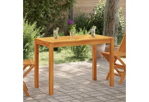 vidaXL Tuintafel Massief Acaciahout 110x55x75 cm - 46% Korting!