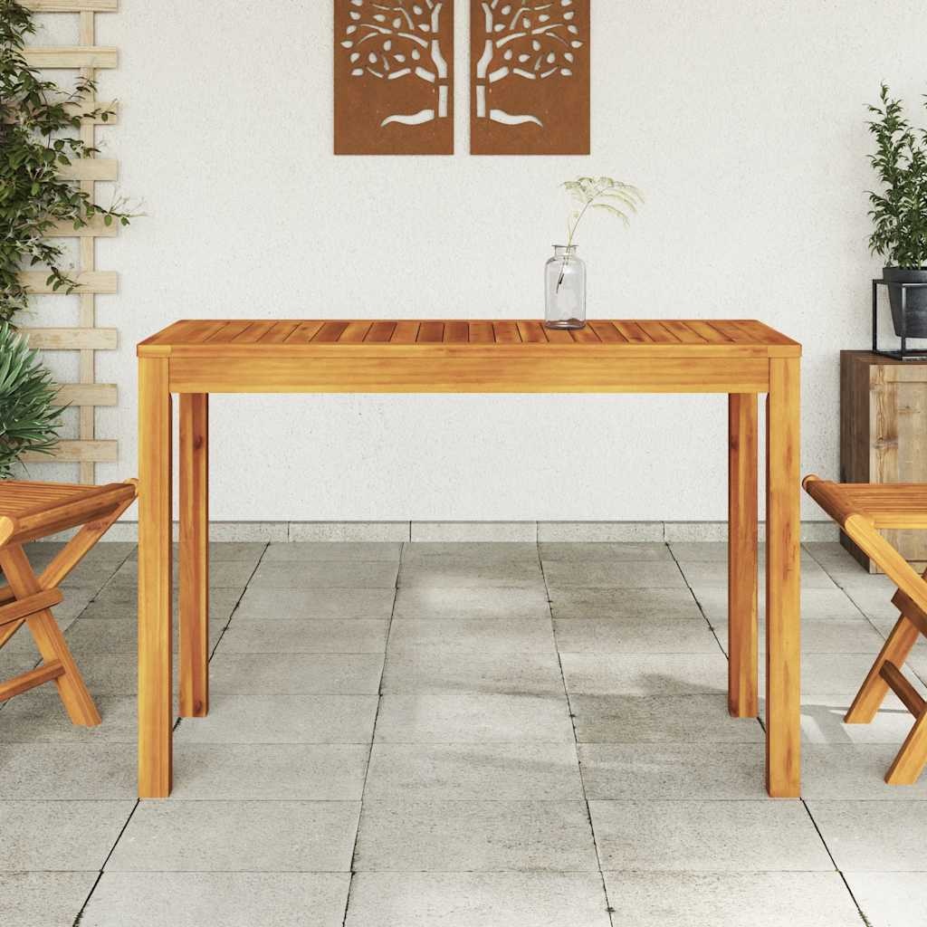 vidaXL Tuintafel Massief Acaciahout 110x55x75 cm - 46% Korting!