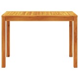 vidaXL Tuintafel Massief Acaciahout 110x55x75 cm - 46% Korting!