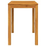 vidaXL Tuintafel Massief Acaciahout 110x55x75 cm - 46% Korting!