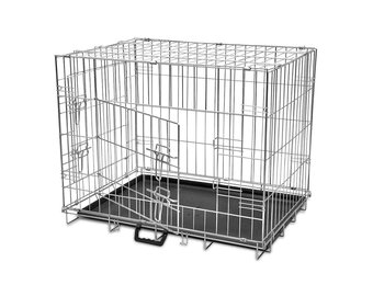 vidaXL Hondenbench L Metaal (40% Korting!) - Inklapbaar & Veilig