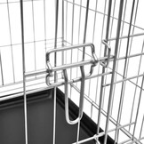 vidaXL Hondenbench L Metaal (40% Korting!) - Inklapbaar & Veilig