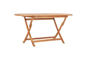vidaXL Teakhouten Tuintafel Inklapbaar - 46% Korting!