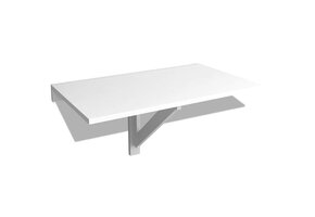 vidaXL Inklapbare Wandtafel 100x60 cm Wit | Nu 55% Korting!