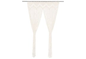 VidaXL Macramé Gordijn (140x240 cm, Katoen) - 46% Korting!