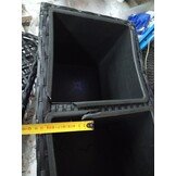 vidaXL Latwerkplantenbak Rattan Zwart - 60% Korting!