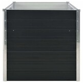 vidaXL Verhoogde Plantenbak - 160x80x77 cm Staal Antraciet | 40% Korting!