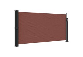 vidaXL Uittrekbaar Windscherm 100x300 cm Bruin - 60% Korting!