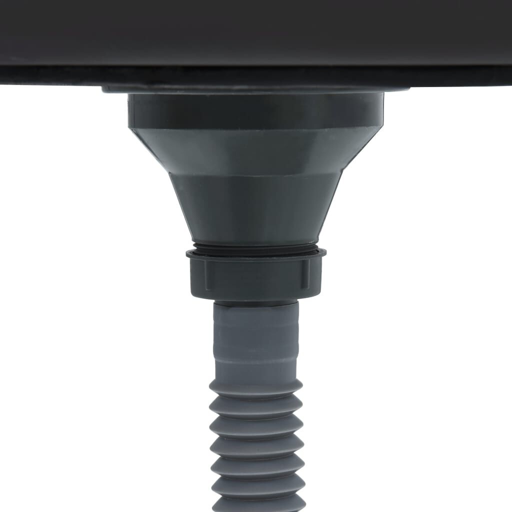 vidaXL Gootsteen RVS Zilver - 800x500x155mm (60% KORTING!)