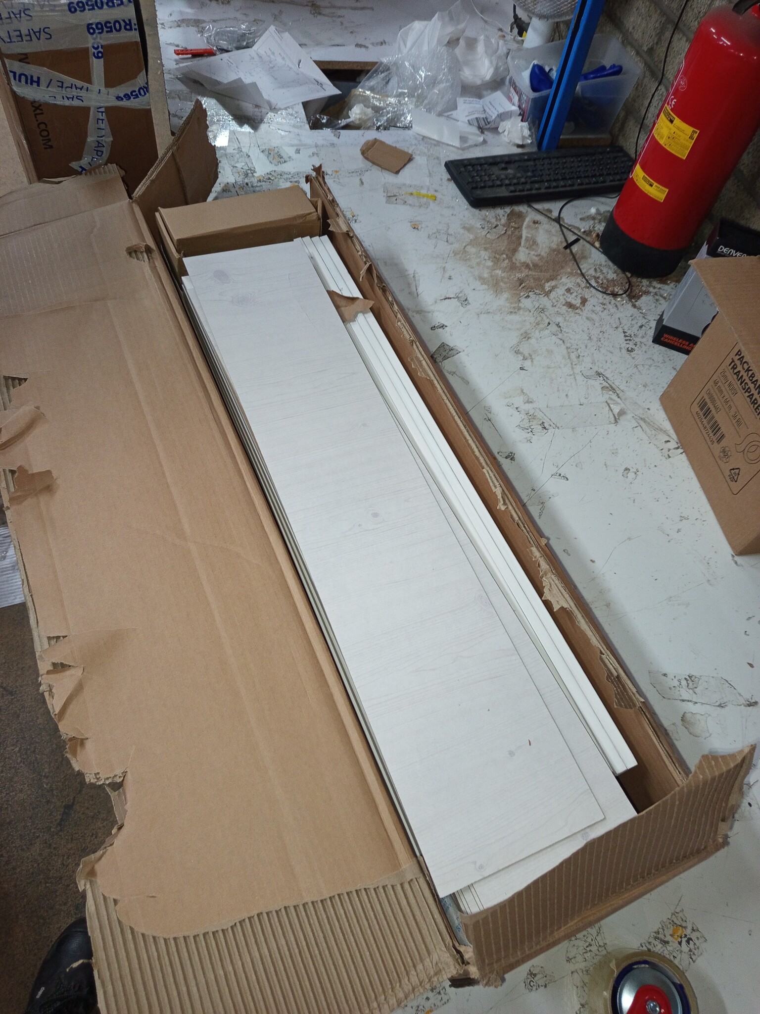 vidaXL Bedlades 4 stuks massief grenenhout - 60% Korting!