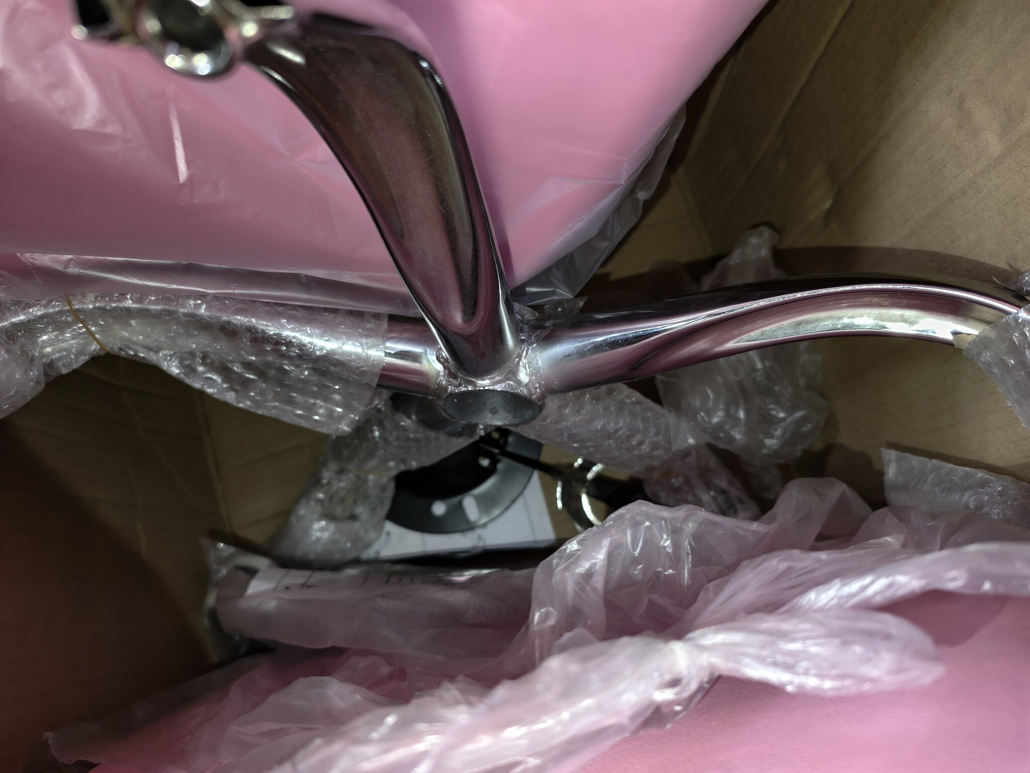 Roze Draaibare Bureau Stoel - 55% Korting!