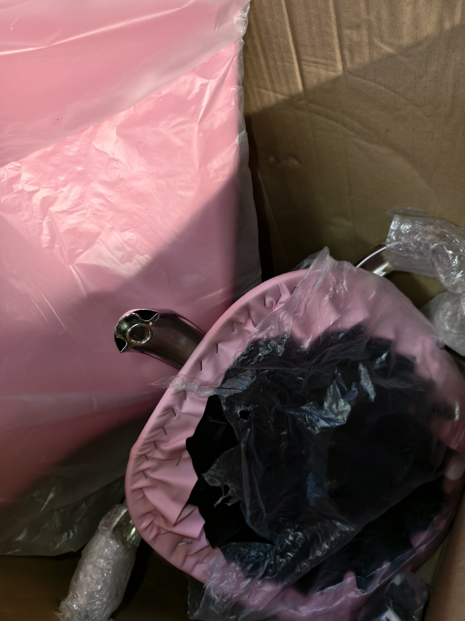 Roze Draaibare Bureau Stoel - 55% Korting!