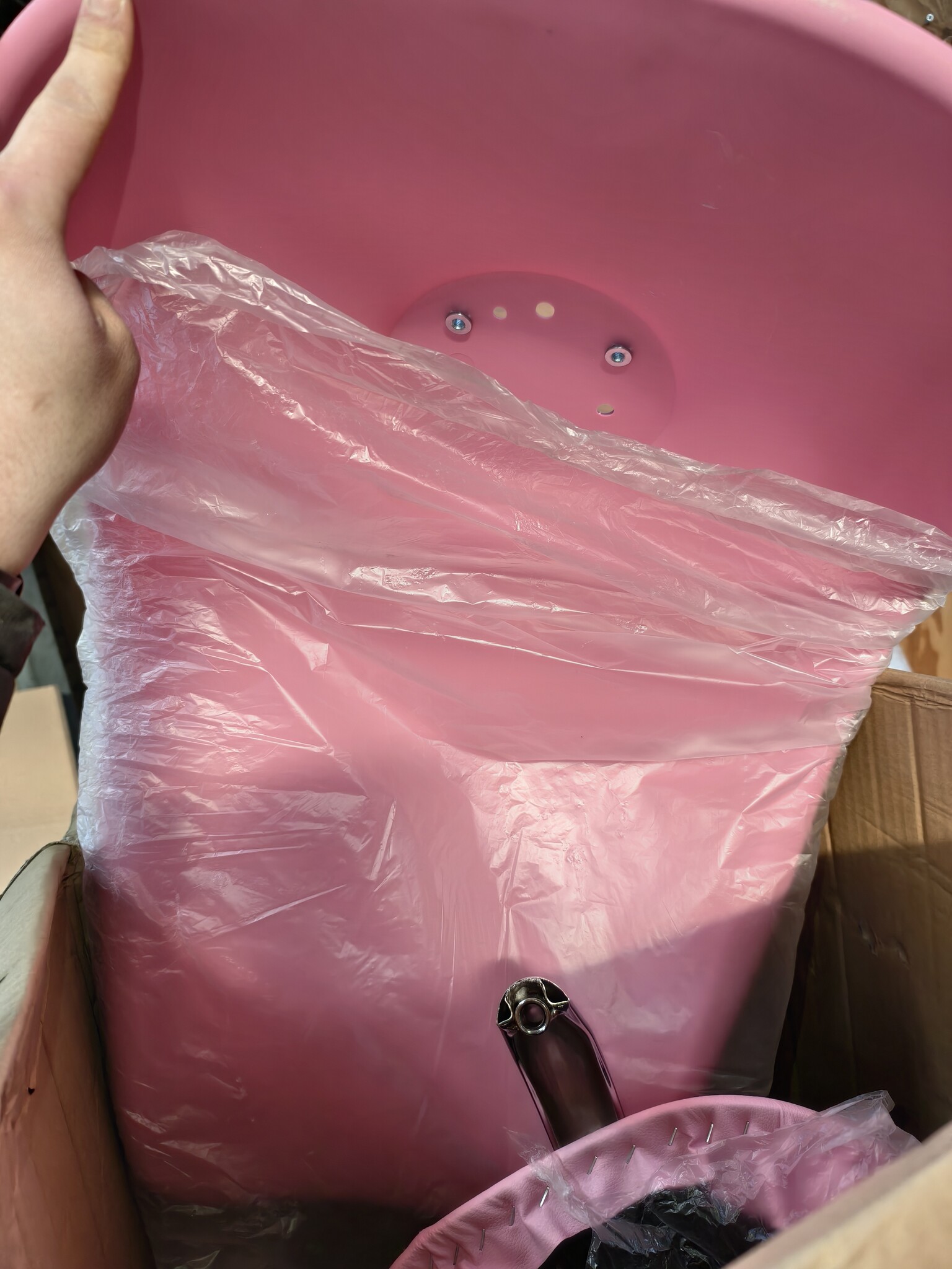 Roze Draaibare Bureau Stoel - 55% Korting!