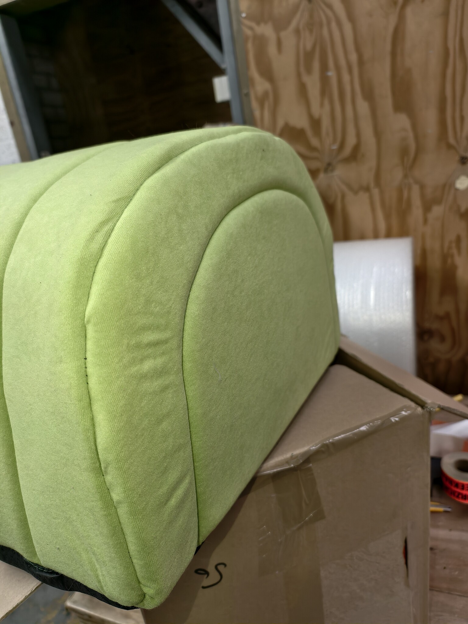 Mat Groene Hondenmand voor Kleine Honden - 45x49x36 cm