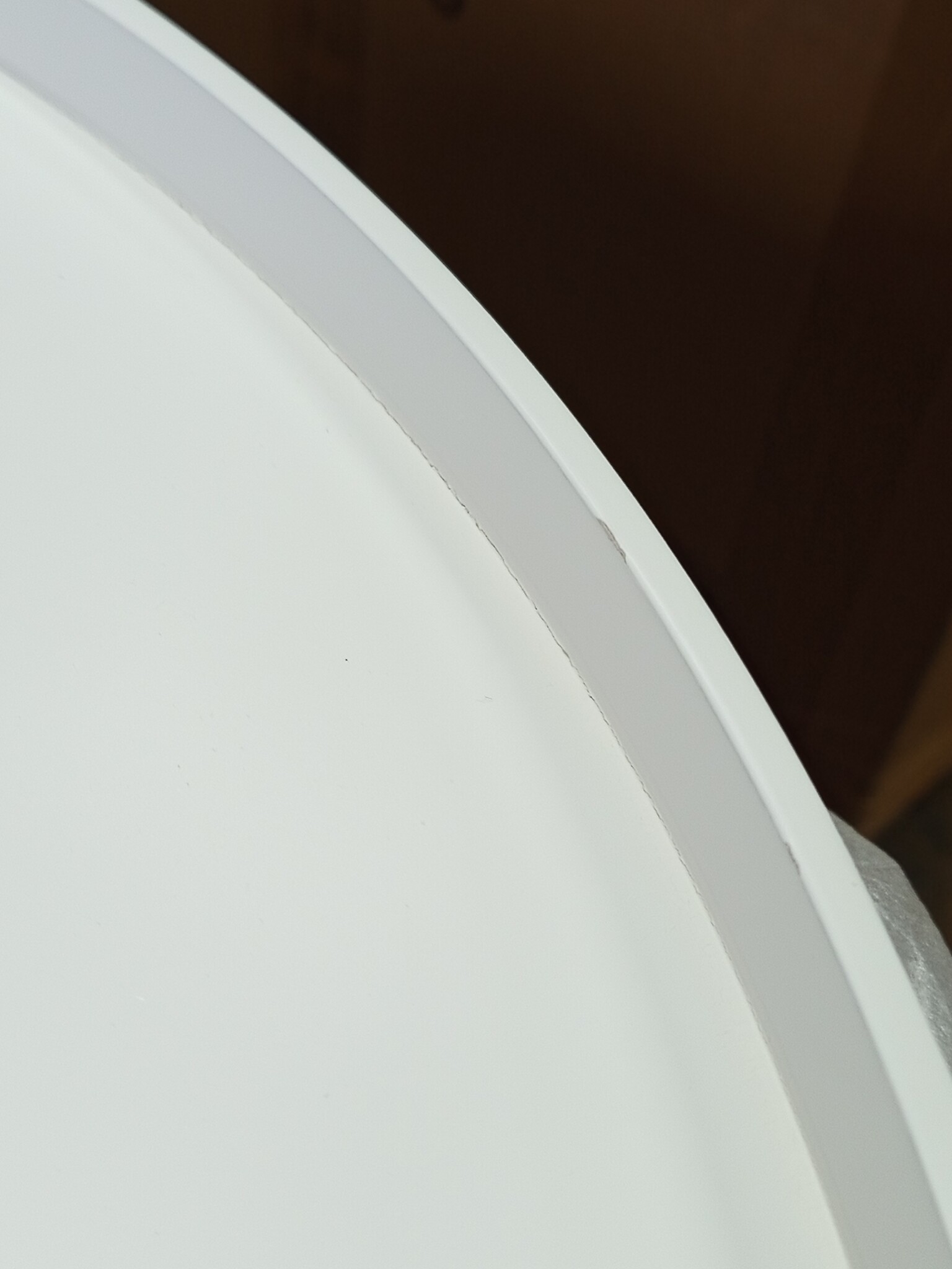 Houten salontafel met opbergruimte - Wit - 60x60x40 cm