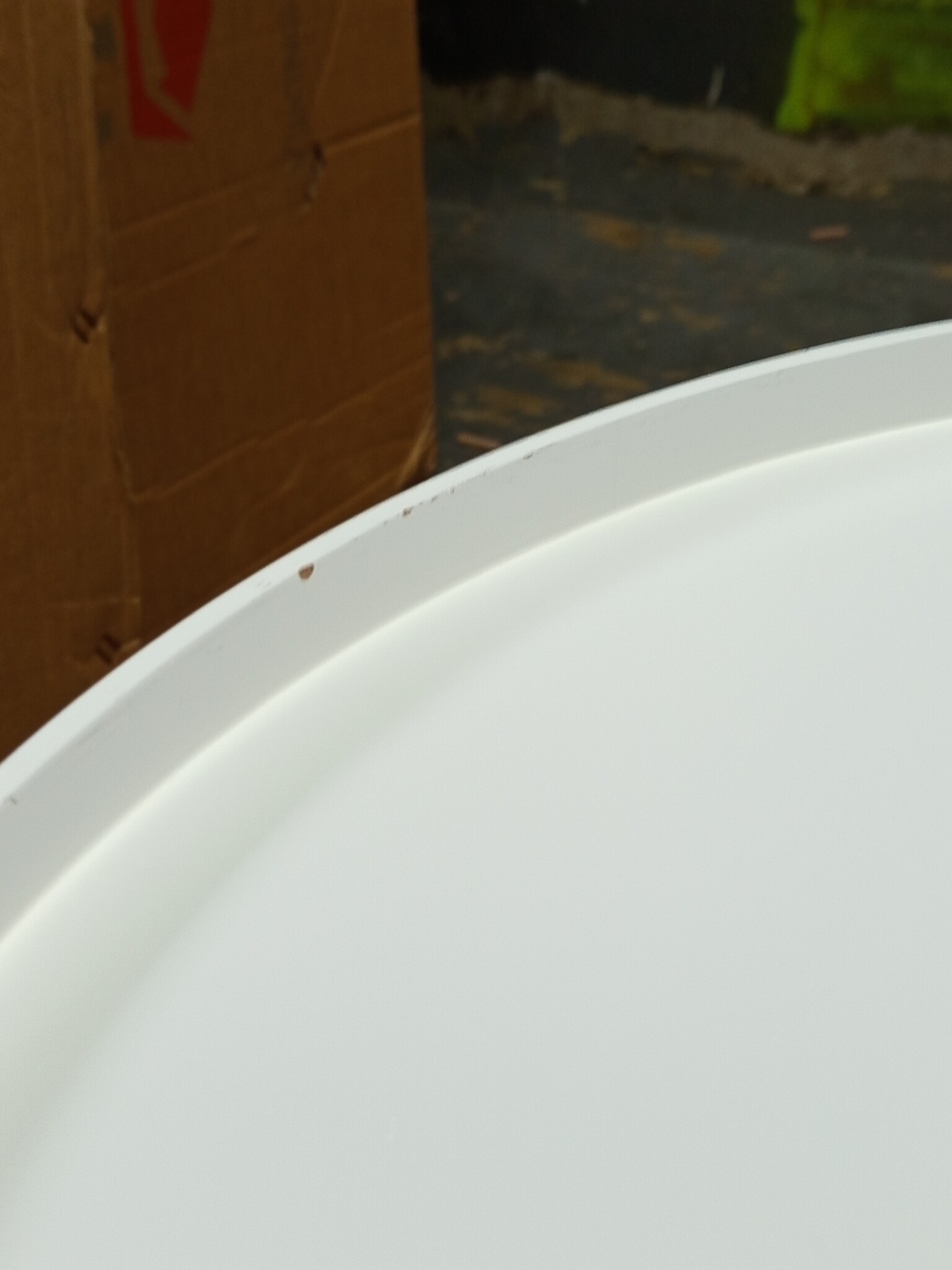 Houten salontafel met opbergruimte - Wit - 60x60x40 cm