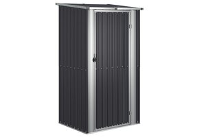 vidaXL Tuinschuur Staal Antraciet - 40% Korting!