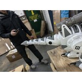 Op afstand bestuurbare Dinosaurus R/C met Raketwerper