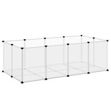vidaXL Dierenhok Klein - 144x74x46,5 cm - 35% Korting