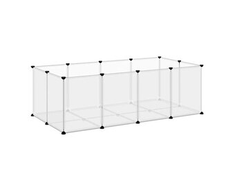 vidaXL Dierenhok Klein - 144x74x46,5 cm - 35% Korting