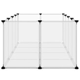 vidaXL Dierenhok Klein - 144x74x46,5 cm - 35% Korting