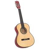 vidaXL Gitaar Klassiek Beginner/Kind 3/4 (36") Lindenhout - 40% Korting