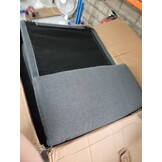 vidaXL Massagestoel Verstelbaar Stof Donkergrijs - 55% Korting!