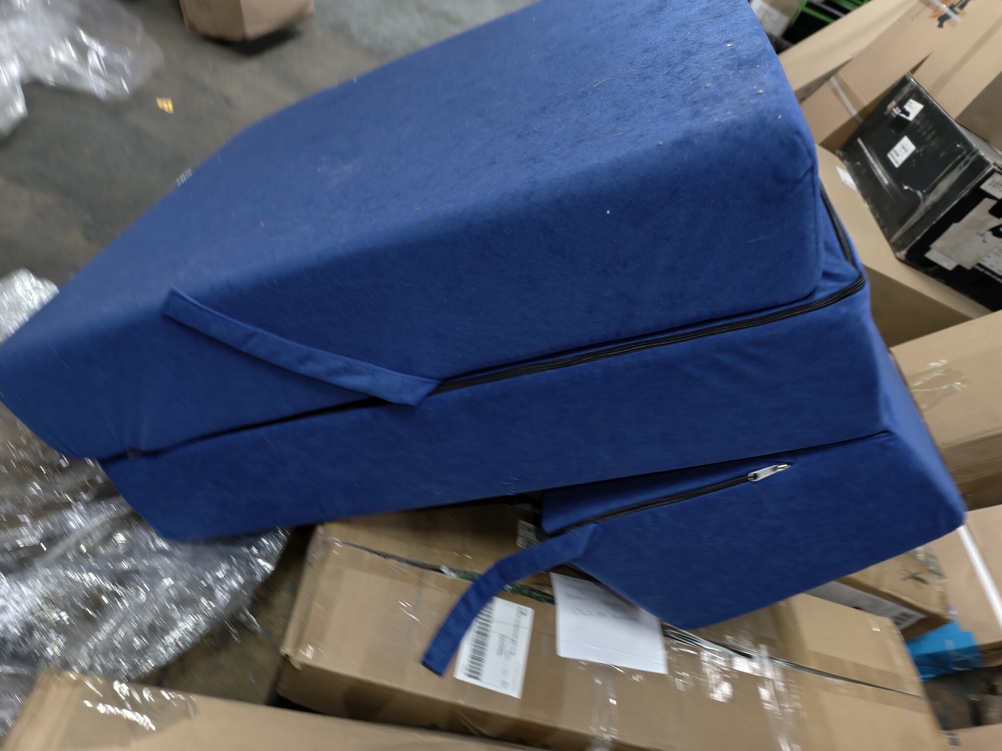 Luxe Logeermatras Blauw - 60% Korting - 200x70x15 cm