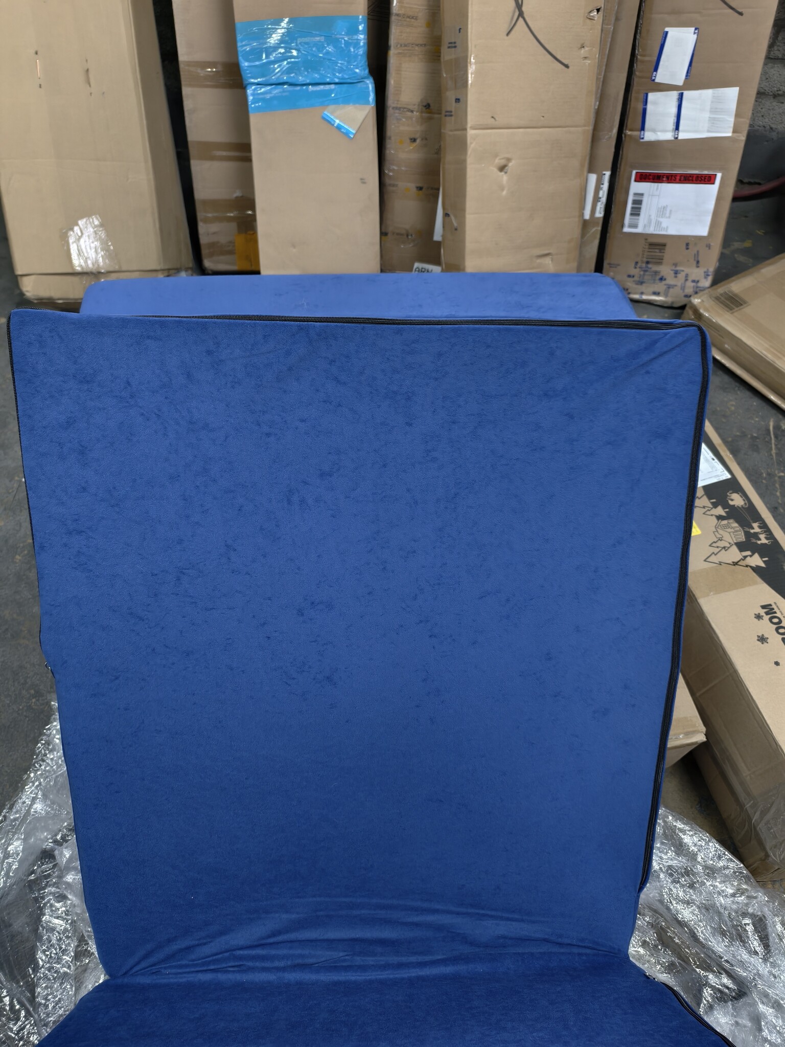 Luxe Logeermatras Blauw - 60% Korting - 200x70x15 cm